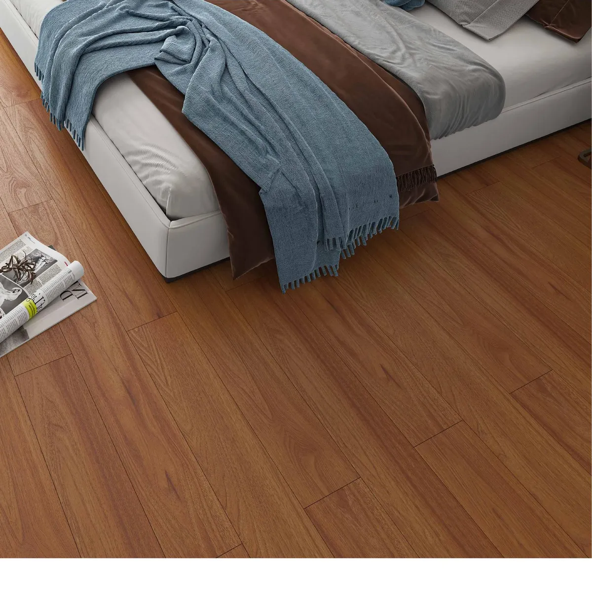 Sucupira Terracota aplicado em ambiente