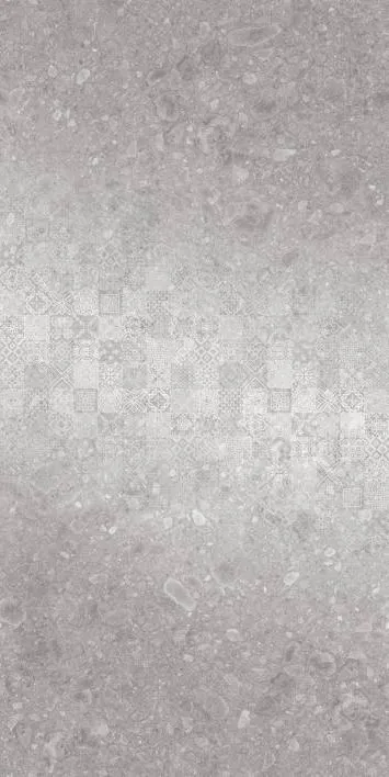 Venetian Terrazzo Grey Trim